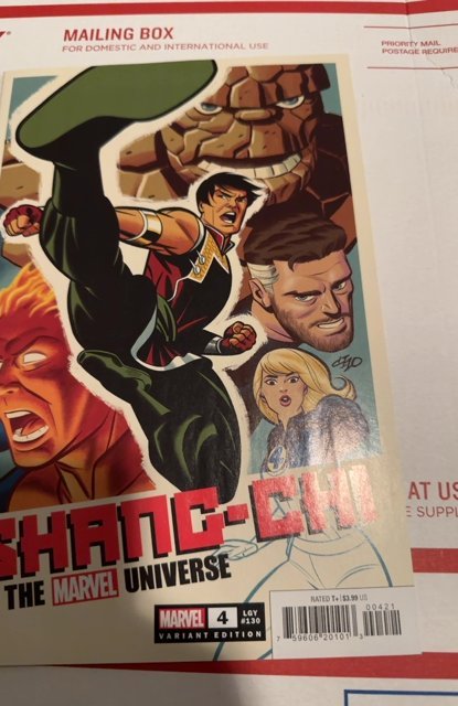 Shang-Chi #4 Cho Cover (2021)frank Cho variant