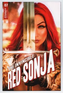 Invincible Red Sonja #7 Cover E Cosplay Variant Dynamite 2022 NM 