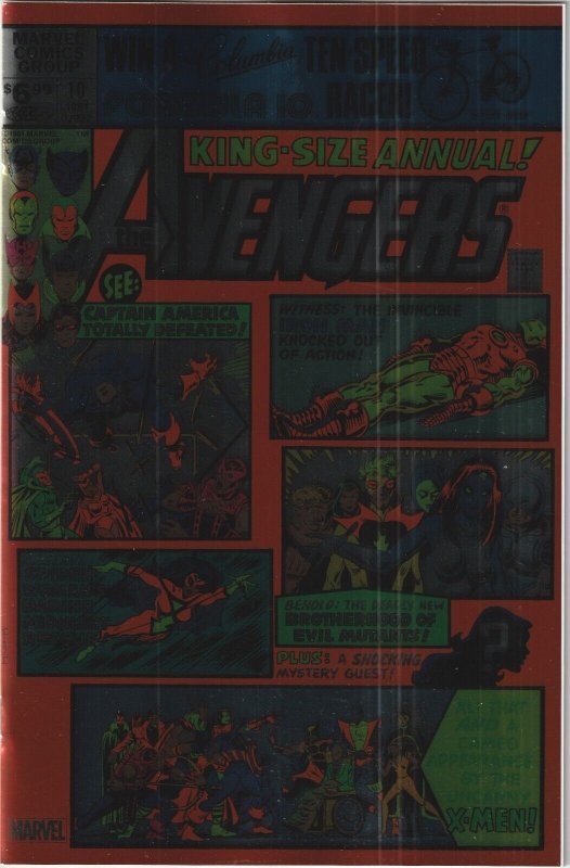 Avengers Annual # 10 Foil Facsimile Edition NM 2024 [X9]