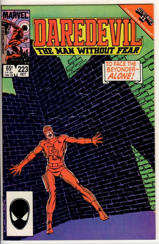 Daredevil #223 Direct Edition (1985) 6.0 FN