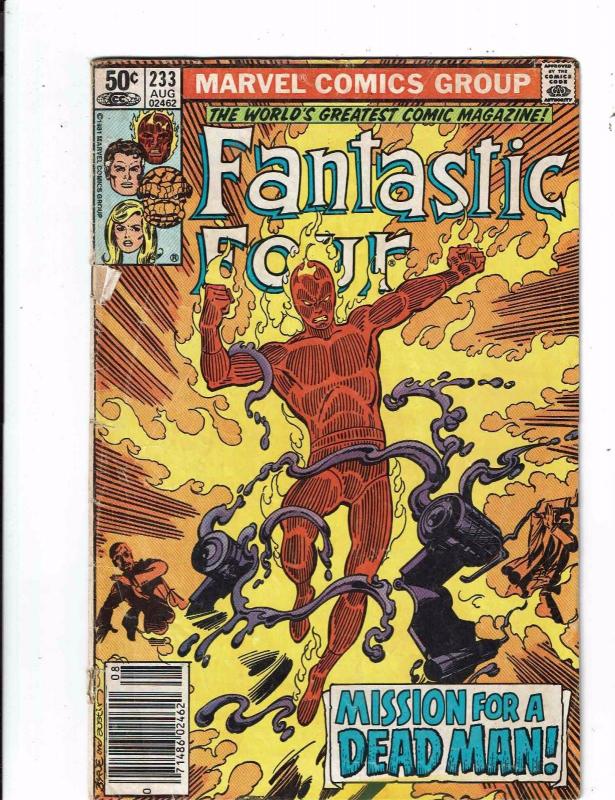 10 Fantastic Four Marvel Comics # 225 233 240 242 243 244 245 246 247 249 J245