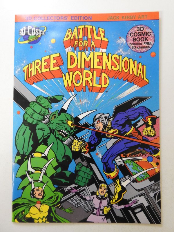 Battle for a Three Dimensional World (1982) W/Glasses! Jack Kirby!! VG Condition