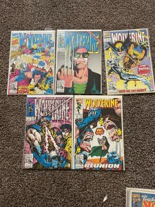 Wolverine #55, 59, 60, 61, 62 (1992) LOT OF 5, 1 KEY