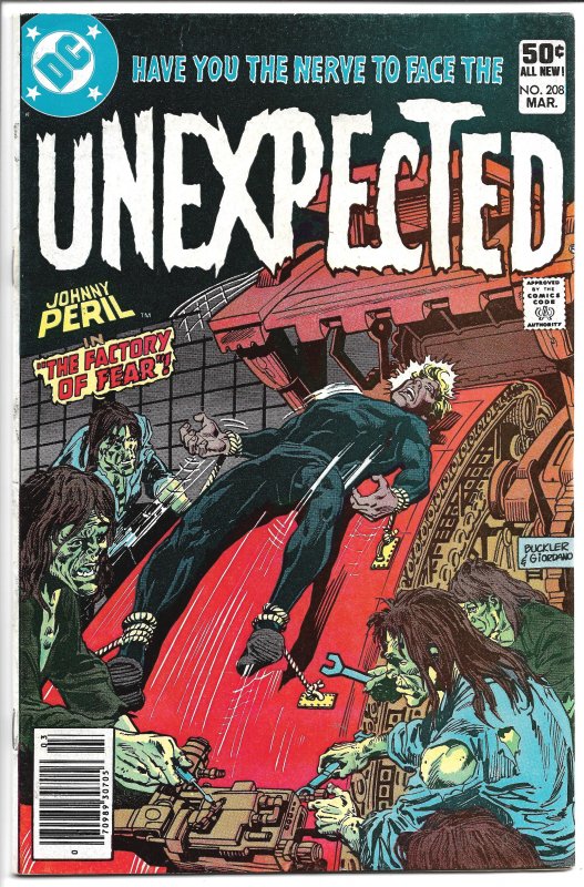 The Unexpected 208 - Bronze Age - March 1981 (VF-)