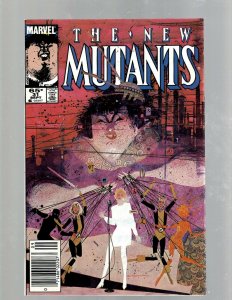 12 The New Mutants Marvel Comic Books #29 31 38 40 41 43 44 47 48 49 50 56 GB2