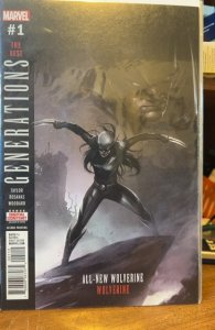 Generations: Wolverine & All-New Wolverine Second Print Cover (2017)