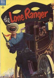 Lone Ranger, The (Dell) #82 FN ; Dell | April 1955 western hero