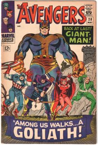 The Avengers #28 (1966) The Avengers [Key Issue]