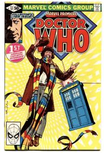 MARVEL PREMIERE #57 -first comic book Doctor Who 1980