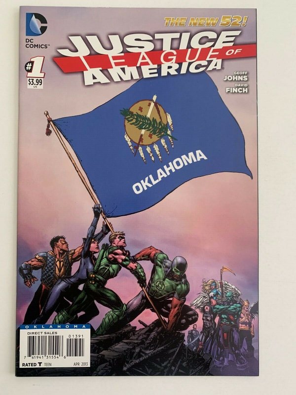 Justice League of America #1 New 52 Oklahoma Variant  (DC Comics) NM 