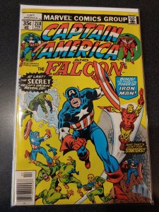 CAPTAIN AMERICA #218 F/F+ BRONZE AGE CLASSIC