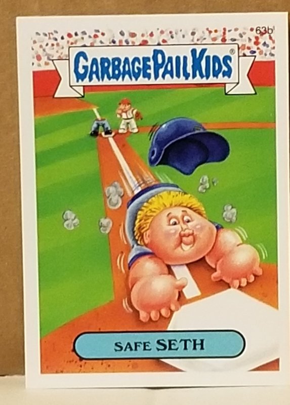 2015 Garbage Pail Kids  #63b Safe Seth