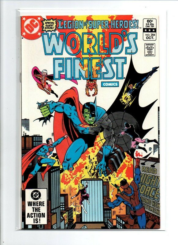 World's Finest #283 & 284 Composite Superman - Batman - Superman - 1982 - VF/NM