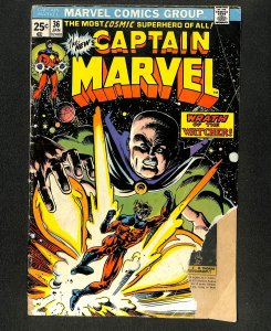 Captain Marvel (1968) #36