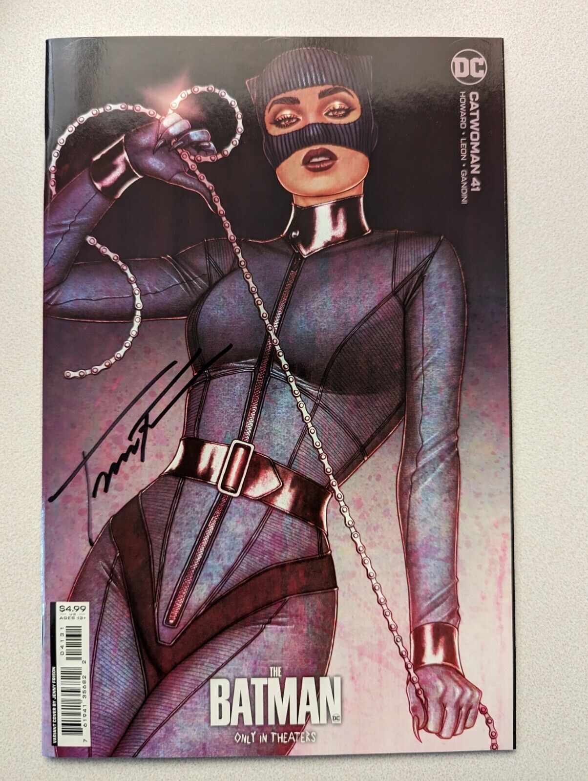 Catwoman 41 2022 The Batman Jenny Frison Variant Signed By Jenny Frison Comic Books Modern 