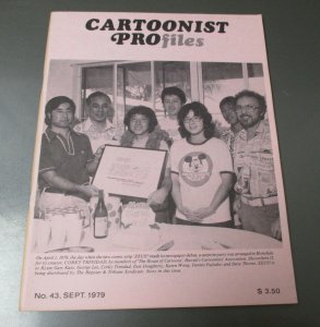 1979 CARTOONIST PROFILES #43 Mort Walker Milton Caniff VF
