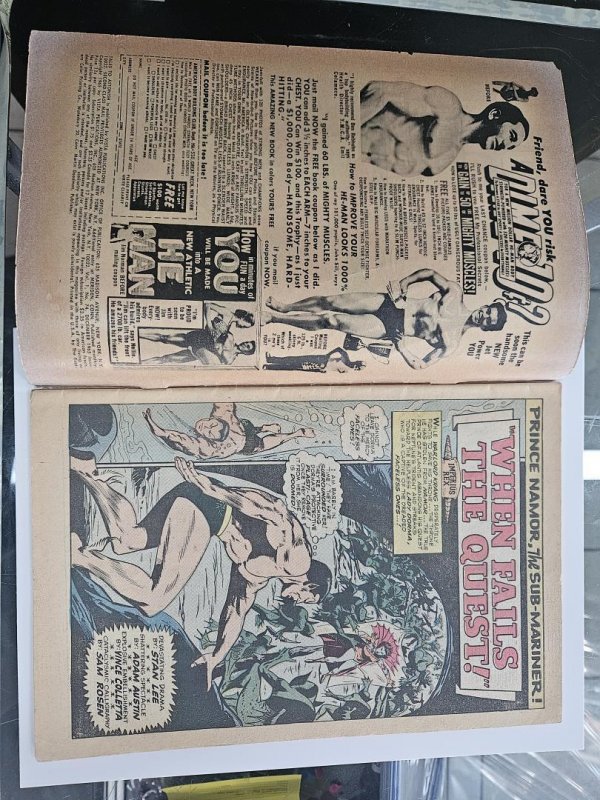 Tales to Astonish #74, Sub-Mariner and Hulk, Marvel Comics (1965)