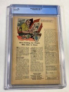 Amazing Spider-man 2 Cgc 3.0 Ow Pages 1st Vulture Marvel Silver Age