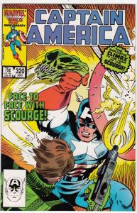 Captain America #320 (Aug-86) NM- High-Grade Captain America