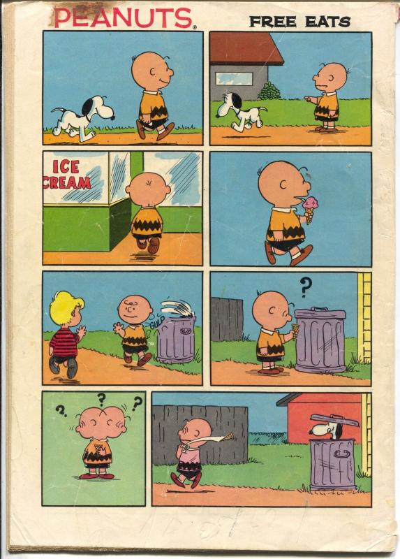 Peanuts #5 1960-Dell-Charlie Brown-Snoopy-Charles Schulz-G | Comic