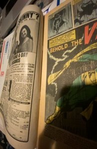 Avengers #57 (1968) first appearance of Vision front and back light wear