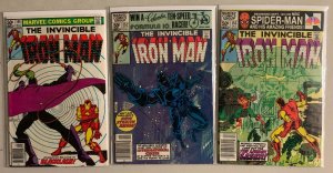 Iron Man lot #93-153 Marvel (average 5.0 VG/FN) 35 different (1976 to 1981)
