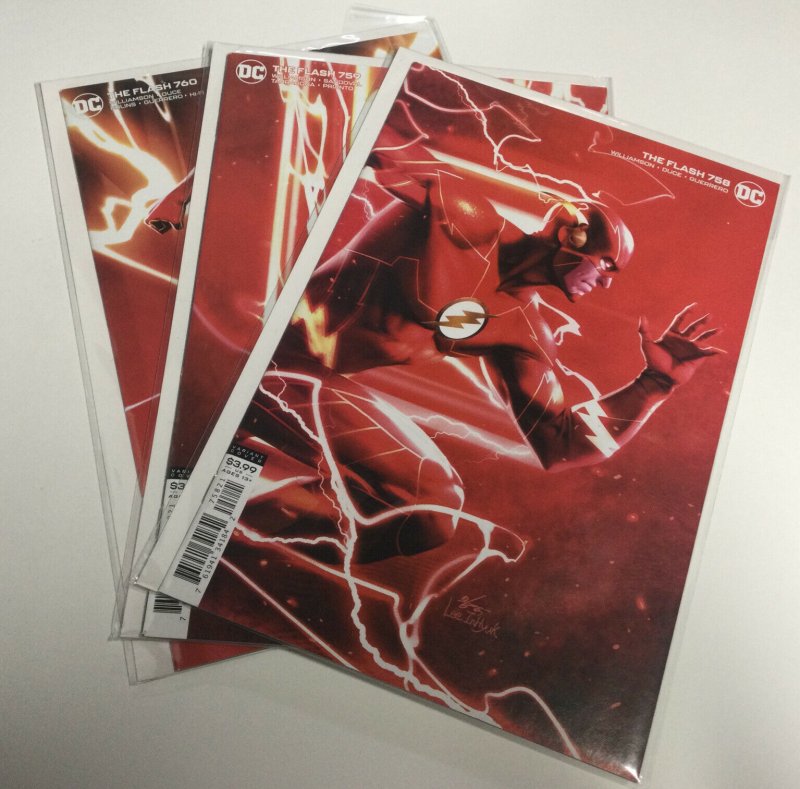 Flash 758 759 760 Variant Nm Near Mint DC comics