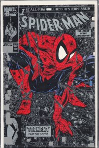 Spider-Man #1 Direct - Second Printing - Gold Edition (1990) Spider-Man