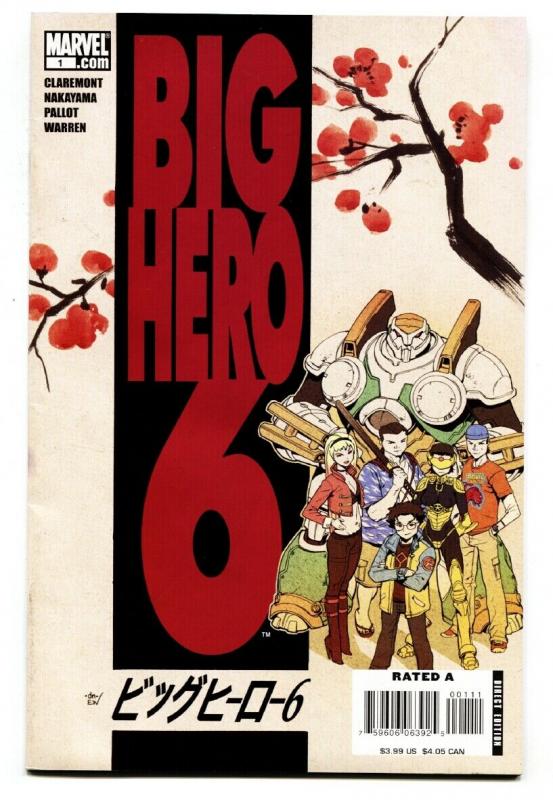 BIG HERO 6 #1-comic book 2008-SIX-FIRST ISSUE-HTF-MARVEL-MOVIE-