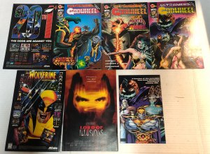 Godwheel/Lord Pumpkin(1995)#0-3 + 0 Variant+Ashcan Wizard VF/NM Set ~ Ultraverse