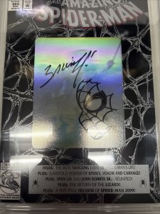 Amazing Spider-Man (1992) # 365 (CGC 9.6) Signed & Sketch Mark Bagley  * 1st App