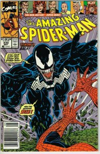 Amazing Spider Man #332 (1963) - 7.0 FN/VF *Venom Returns/Newsstand Edition*