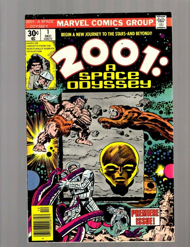 2001 A Space Odyssey # 1 FN/VF Jack Kirby Marvel Comic Book Movie Adaptation JK7