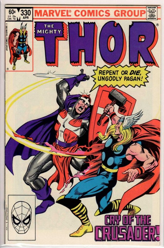 Thor #330 Direct Edition (1983) 9.6 NM+