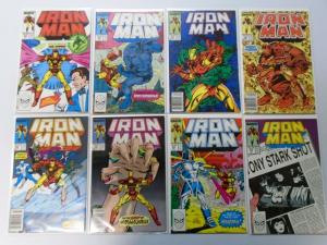 Iron Man Lot, From:#201-249, 36 Different, Average 6.0/FN (1985-1989)