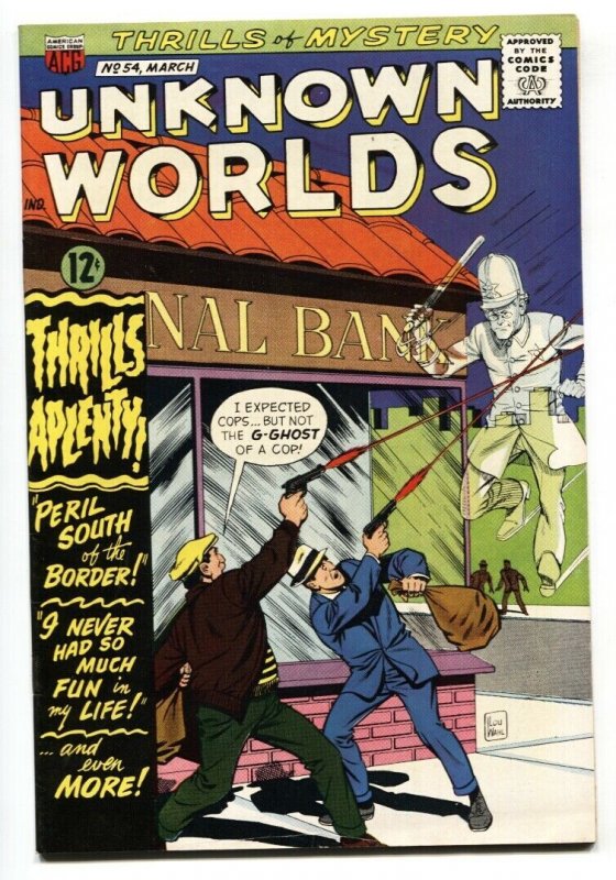 Unknown Worlds #54 1967- ACG Silver Age-STEVE DITKO VF+