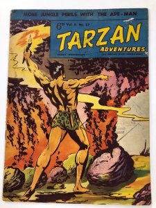 TARZAN ADVENTURES V 9#27  (1959)  black & white daily strip reprints VG Celardo