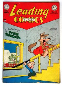 Leading Comics #35 Peter Porkchops (1949) DC VG