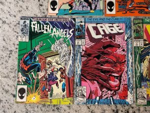 5 Marvel Comics Cage 5 6 + Fallen Angels 3 5 + Squadron Supreme # 7 Hulk 24 J818