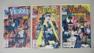 Venom Funeral Pyre 1 2 3 1st Appearance of Pyre w/Punisher Complete Set