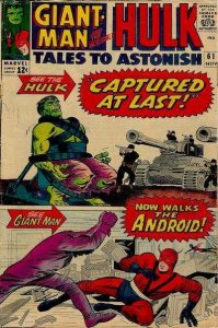 Tales to Astonish (1959 series)  #61, VG+ (Stock photo)