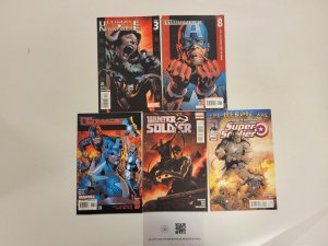 5 Comics #4 Steve Rogers #11 Winter Soldier #8 13 Ultimates #3 Nightmare 65 TJ19