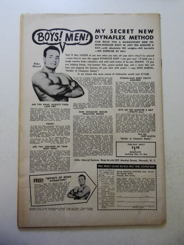 Unknown Worlds #37 (1965) VG Condition moisture stains