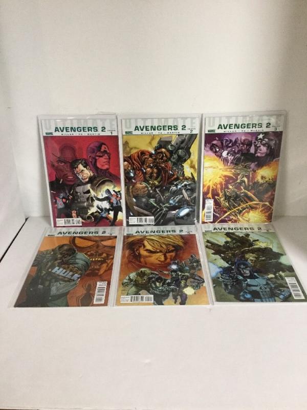 Ultimate Avengers Vol 1 2 3 Complete Lot Set Run Nm Near Mint