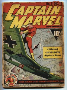 Captain Marvel Adventures #5 1941- 1st Captain Kid-Golden-Age comic book
