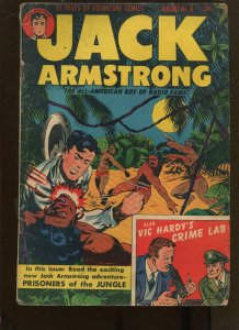 JACK ARMSTRONG #8 (4.0) PRISONERS OF THE JUNGLE