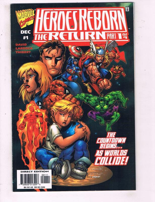 Heroes Reborn The Return Complete Marvel Comics Ltd Ser # 1 2 3 4 Avengers J21