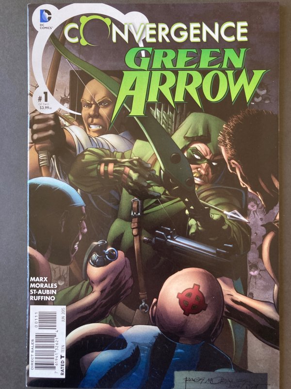 Convergence Green Arrow #1 and 2 complete set full run (2015)