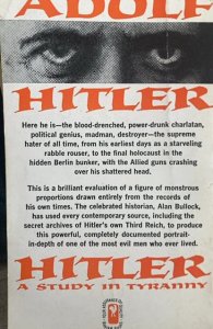 Adolf Hitler a study in tyranny, Bullock, 413p,1958