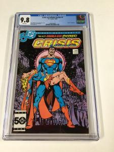 Crisis On Infinite Earths 7 Cgc 9.8 White Pages Death Of Supergirl Dc Comics